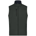 Giacca Mens Softshell Vest grigio / S - personalizzabile con logo