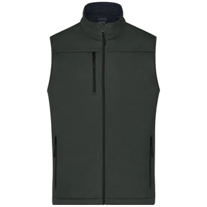 Giacca Mens Softshell Vest grigio / S - personalizzabile con logo