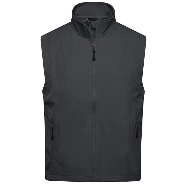 Giacca Mens Softshell Vest nero / S - personalizzabile con logo