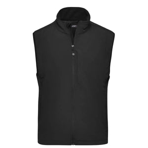 Giacca Mens Softshell Vest nero / S - personalizzabile con logo