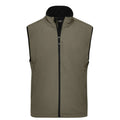 Giacca Mens Softshell Vest verde / S - personalizzabile con logo