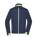 Giacca Mens Sports Softshell blu / S - personalizzabile con logo