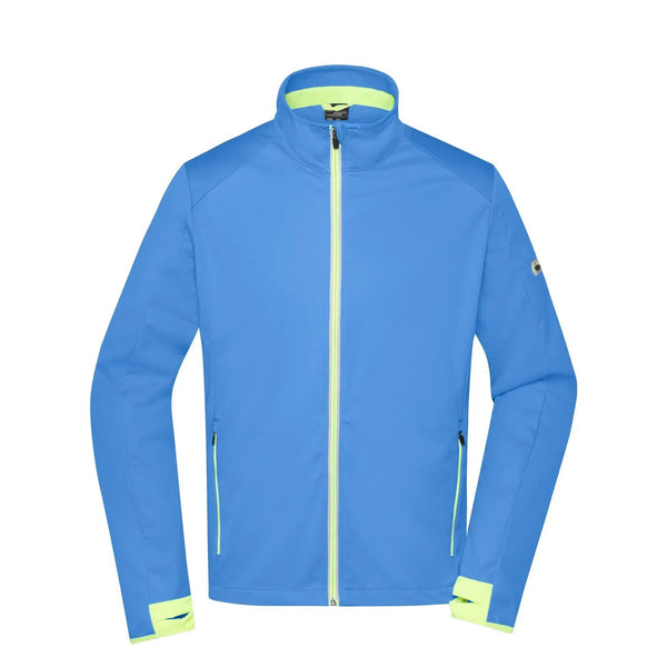 Giacca Mens Sports Softshell royal / S - personalizzabile con logo