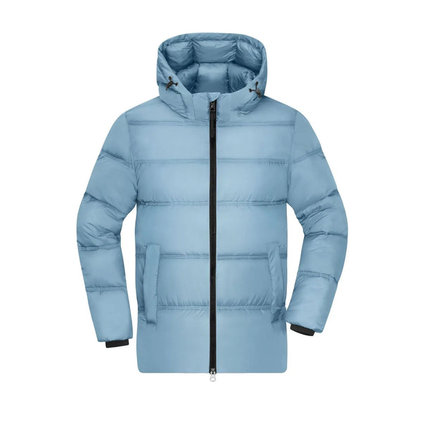 Giacca Mens Winter azzurro / S - personalizzabile con logo
