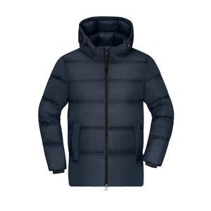Giacca Mens Winter blu / S - personalizzabile con logo