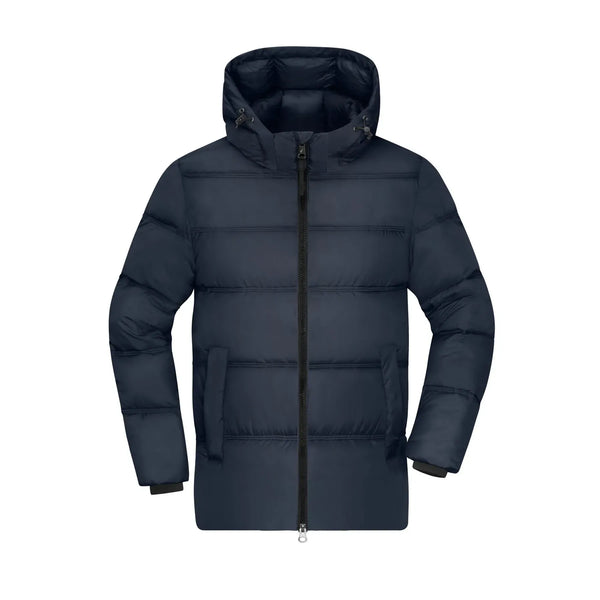 Giacca Mens Winter blu / S - personalizzabile con logo