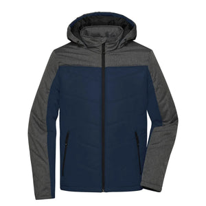 Giacca Mens Winter blu / S - personalizzabile con logo
