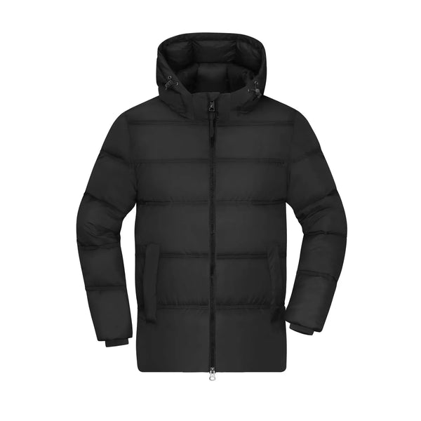Giacca Mens Winter nero / S - personalizzabile con logo