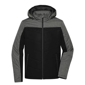 Giacca Mens Winter nero / S - personalizzabile con logo