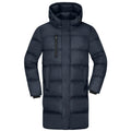 Giacca Mens Winter Short Coat blu / S - personalizzabile con logo