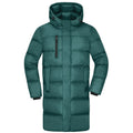 Giacca Mens Winter Short Coat verde / S - personalizzabile con logo