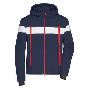 Giacca Mens Wintersport navy/white / S - personalizzabile con logo