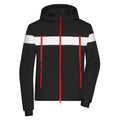 Giacca Mens Wintersport nero / S - personalizzabile con logo