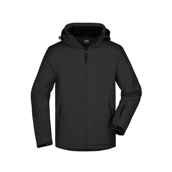 Giacca Mens Wintersport nero / S - personalizzabile con logo