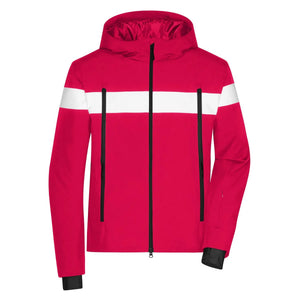 Giacca Mens Wintersport rosso / S - personalizzabile con logo