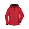Giacca Mens Wintersport rosso / S - personalizzabile con logo