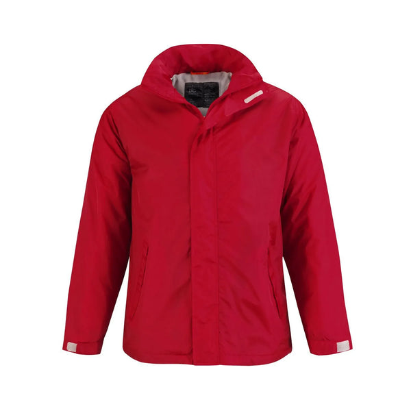 Giacca Ocean Shore rosso / S - personalizzabile con logo