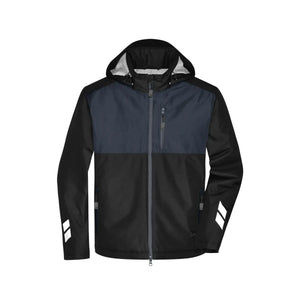 Giacca Padded Hardshell Workwear black/carbon / XS - personalizzabile con logo