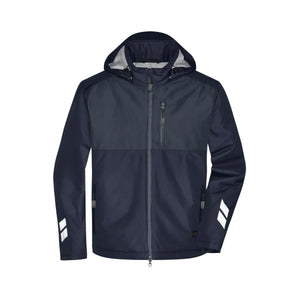 Giacca Padded Hardshell Workwear blu / XS - personalizzabile con logo