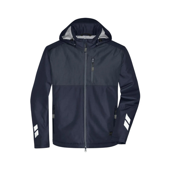 Giacca Padded Hardshell Workwear blu / XS - personalizzabile con logo