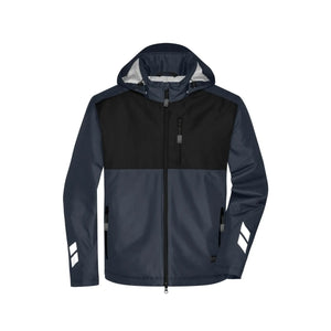 Giacca Padded Hardshell Workwear grigio / XS - personalizzabile con logo