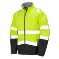 Giacca Printable Safety Softshell giallo / S - personalizzabile con logo