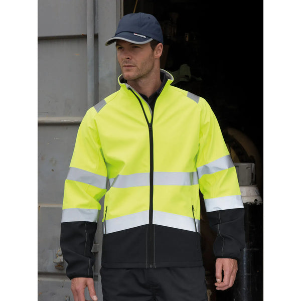 Giacca Printable Safety Softshell - personalizzabile con logo
