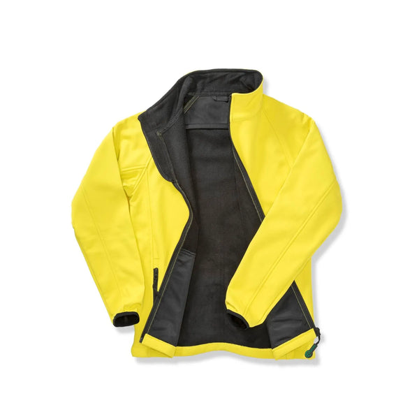 Giacca Printable Softshell giallo / S - personalizzabile con logo