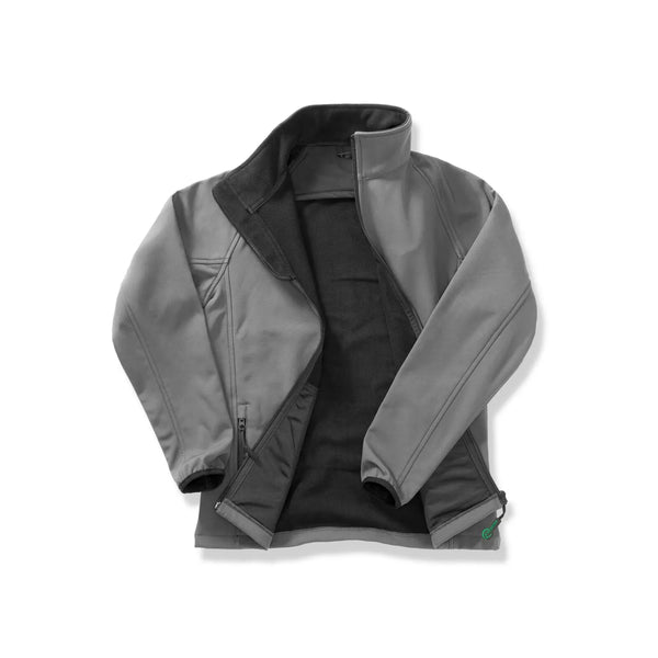 Giacca Printable Softshell grigio / S - personalizzabile con logo