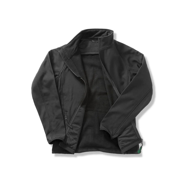 Giacca Printable Softshell nero / S - personalizzabile con logo