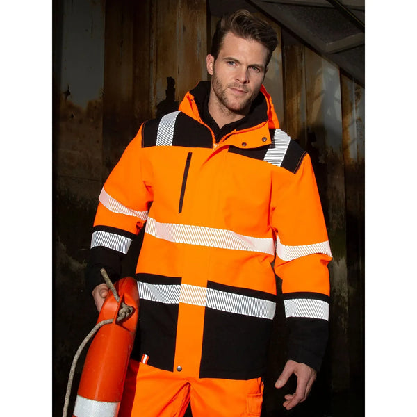 Giacca Printable Waterproof Softshell Safety Coat - personalizzabile con logo