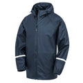 Giacca Prism Pu Waterproof blu / XS - personalizzabile con logo