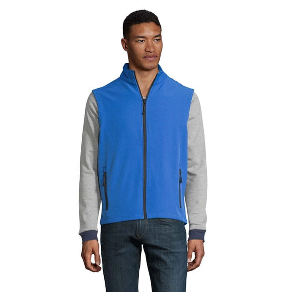 Giacca Race Bw Men  Softeshell royal / S - personalizzabile con logo