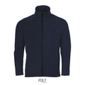 Giacca Race  Uomo  280G Softeshell blu navy / S - personalizzabile con logo