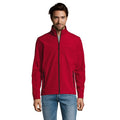 Giacca Race  Uomo  280G Softeshell bordeaux / S - personalizzabile con logo