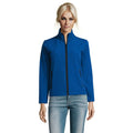 Giacca Race Women   280G Softeshell royal / S - personalizzabile con logo