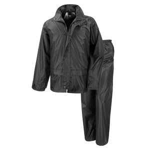 Giacca Rain Suit nero / S - personalizzabile con logo