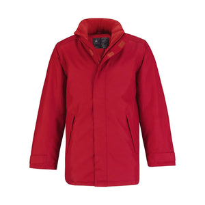 Giacca Real+ Uomo rosso / S - personalizzabile con logo