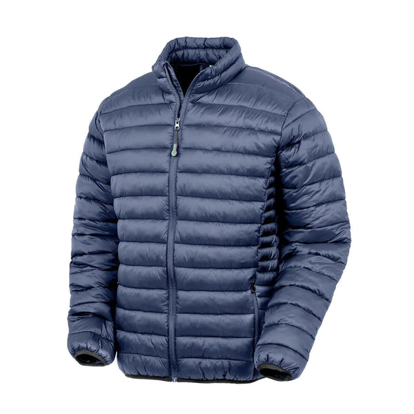 Giacca Recycled Padded blu / XS - personalizzabile con logo