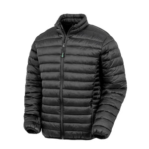 Giacca Recycled Padded nero / XS - personalizzabile con logo