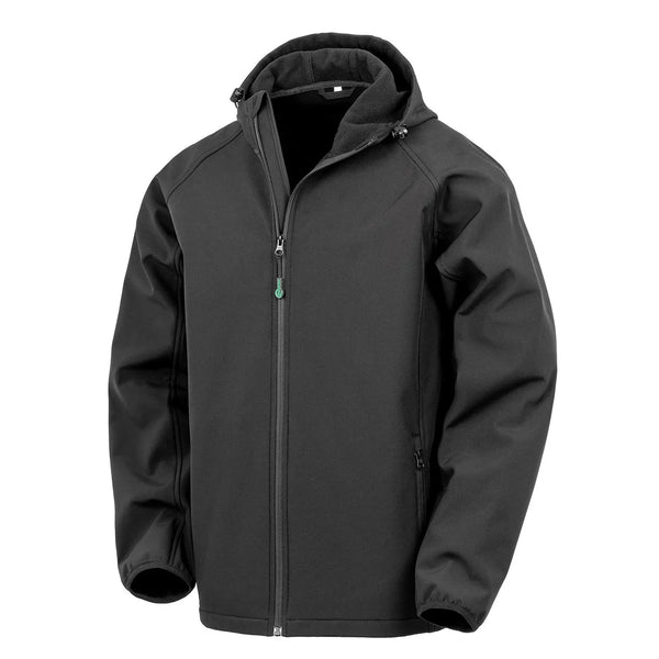 Giacca Recycled Printable 3-layer  Softshell nero / S - personalizzabile con logo