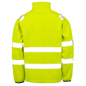 Giacca Recycled Printable Safety Softshell - personalizzabile con logo