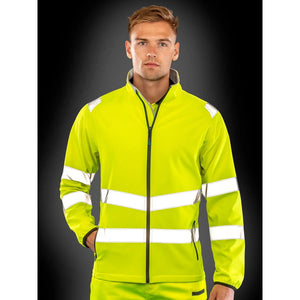 Giacca Recycled Printable Safety Softshell - personalizzabile con logo