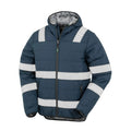 Giacca Recycled Ripstop Padded Safety blu / S - personalizzabile con logo