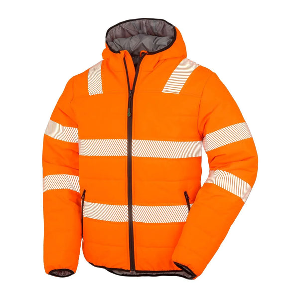 Giacca Recycled Ripstop Padded Safety - personalizzabile con logo