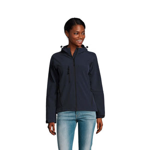 Giacca Replay Donna  Softeshell blu navy / S - personalizzabile con logo