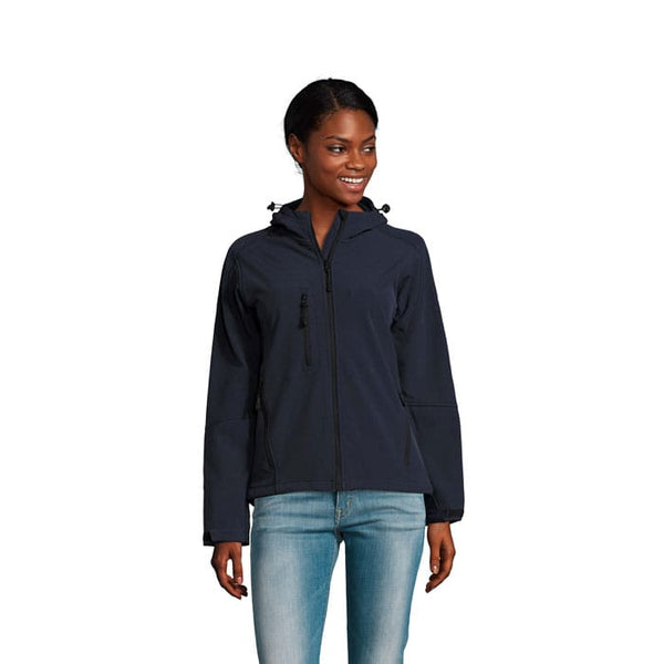 Giacca Replay Donna  Softeshell blu navy / S - personalizzabile con logo
