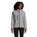 Giacca Replay Donna  Softeshell grigio / S - personalizzabile con logo