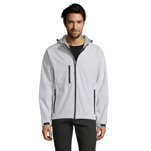 Giacca Replay Uomo  Softeshell Bianco / XS - personalizzabile con logo