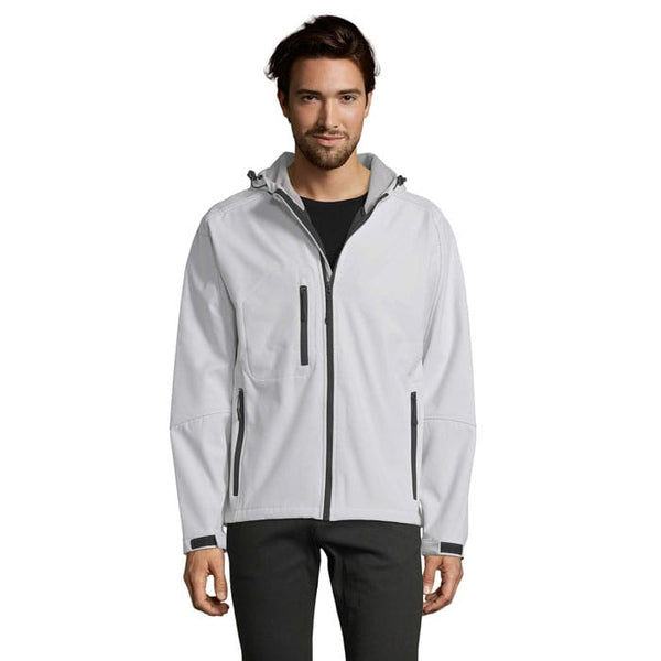 Giacca Replay Uomo  Softeshell Bianco / XS - personalizzabile con logo